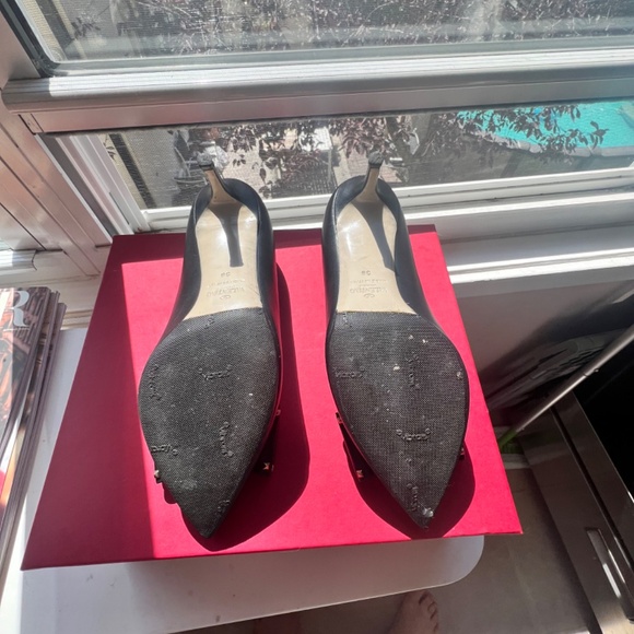 Valentino Rock Stud Kitten Heels - Picture 4 of 13